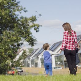 Wheatley homes feature a range of energy efficient measures, including solar panels and technology like ‘Connected Response’, which allows tenants to use cheaper tariff periods during the day or night and has been shown to reduce energy use by up to 30%