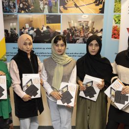 Afghan students receive their iPads